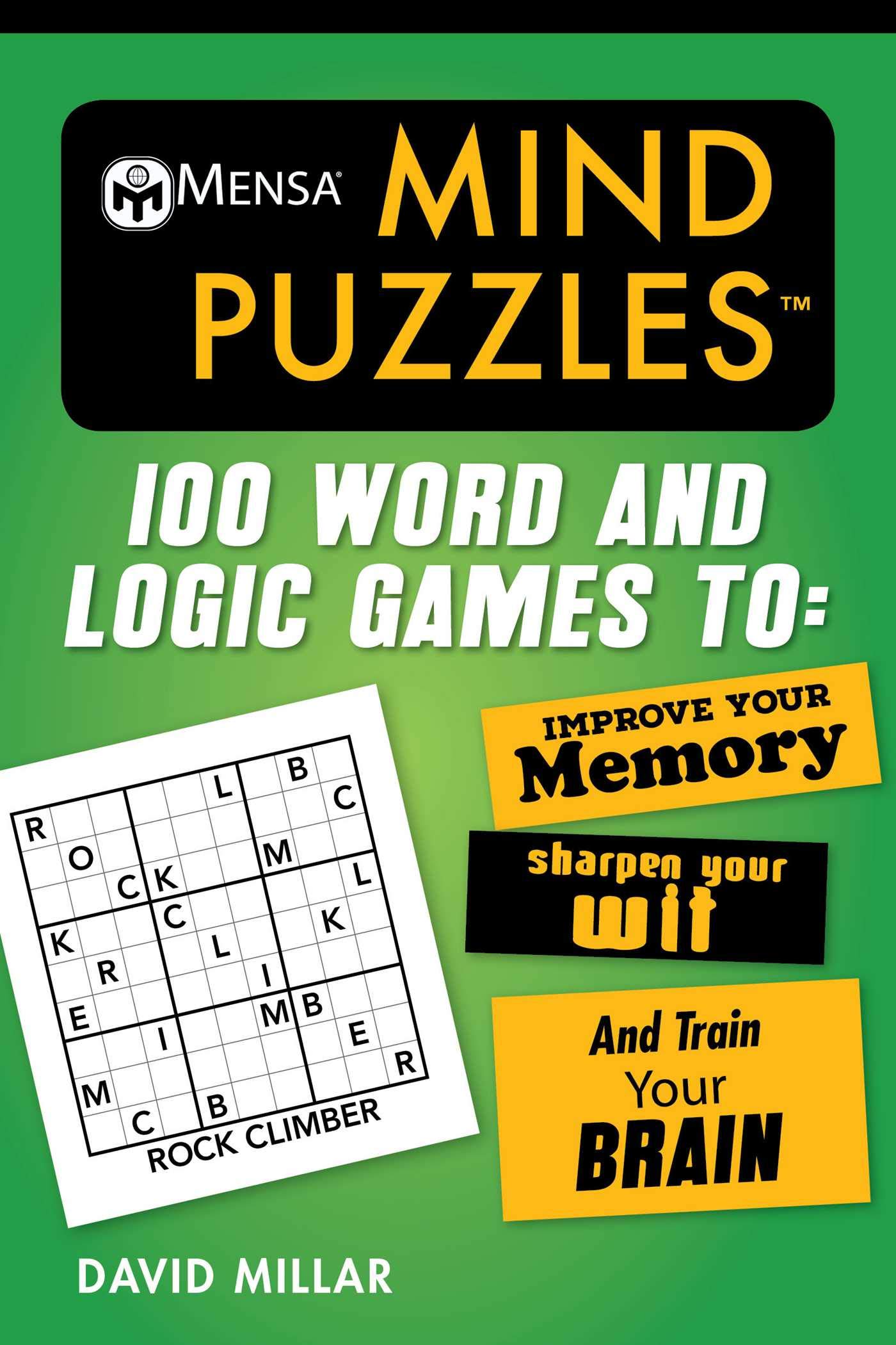 Cover of Mensa Mind Puzzles by David Millar