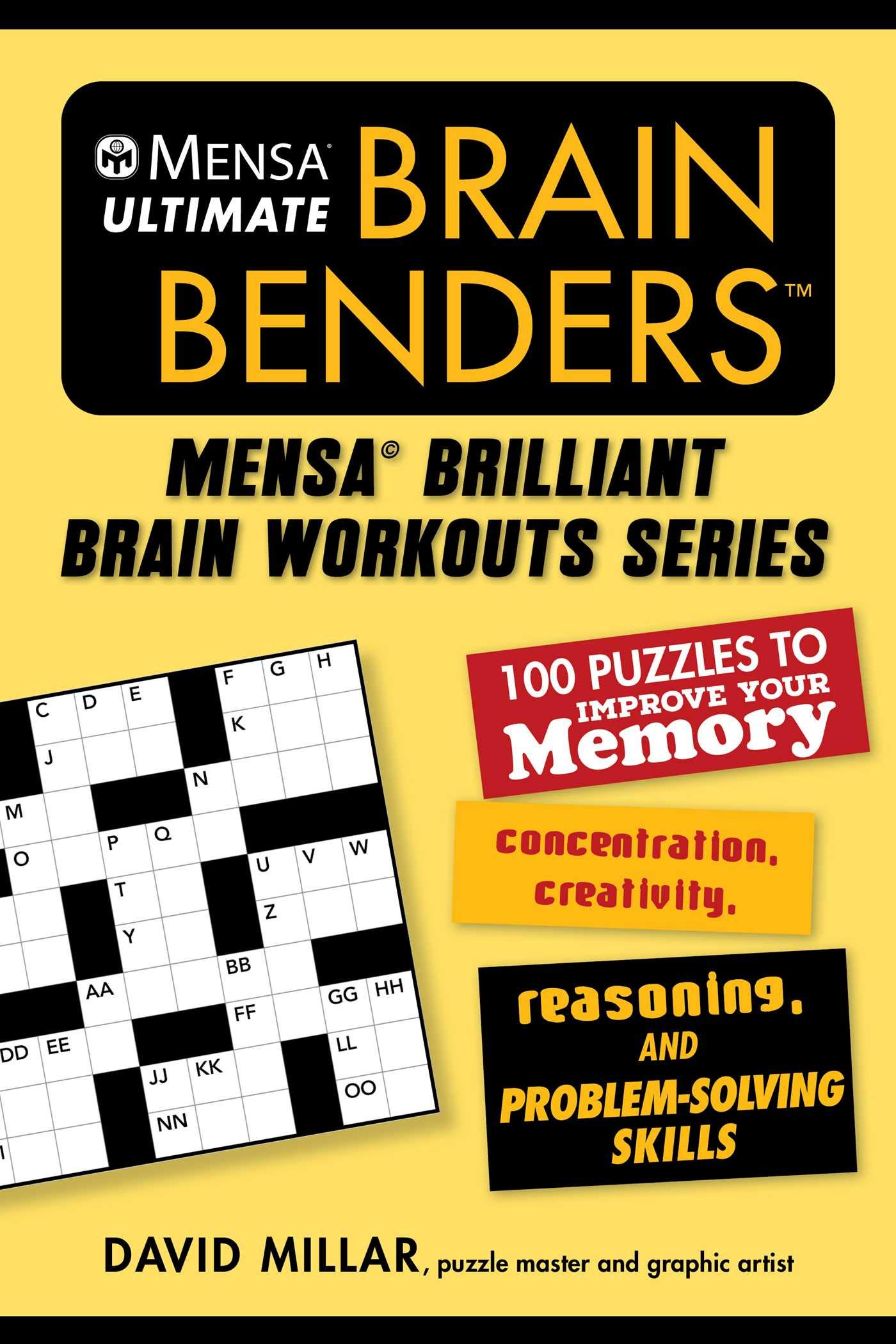 Cover of Mensa Ultimate Brain Benders by David Millar