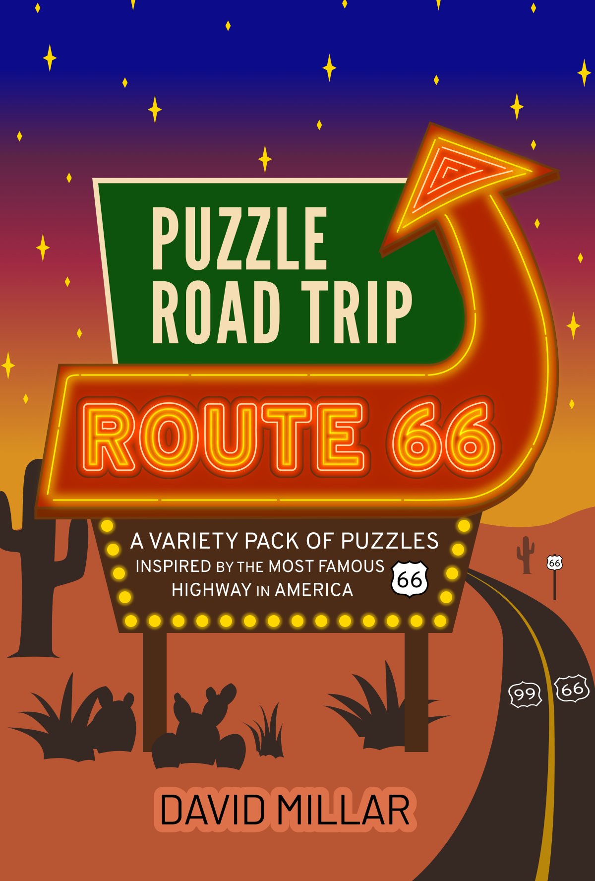 Puzzle Road Trip: Route 66 cover — &copy; 2026 David Millar